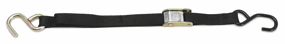 F05851 – IMMI Tie Down Strap, Boat Transom/ Utility 5-1/2 Foot Length x 1 Inch Width With Cam Buckle 400 Pound Load C...